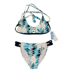 Cupshe Tropical Print Bikini - NWT - Large